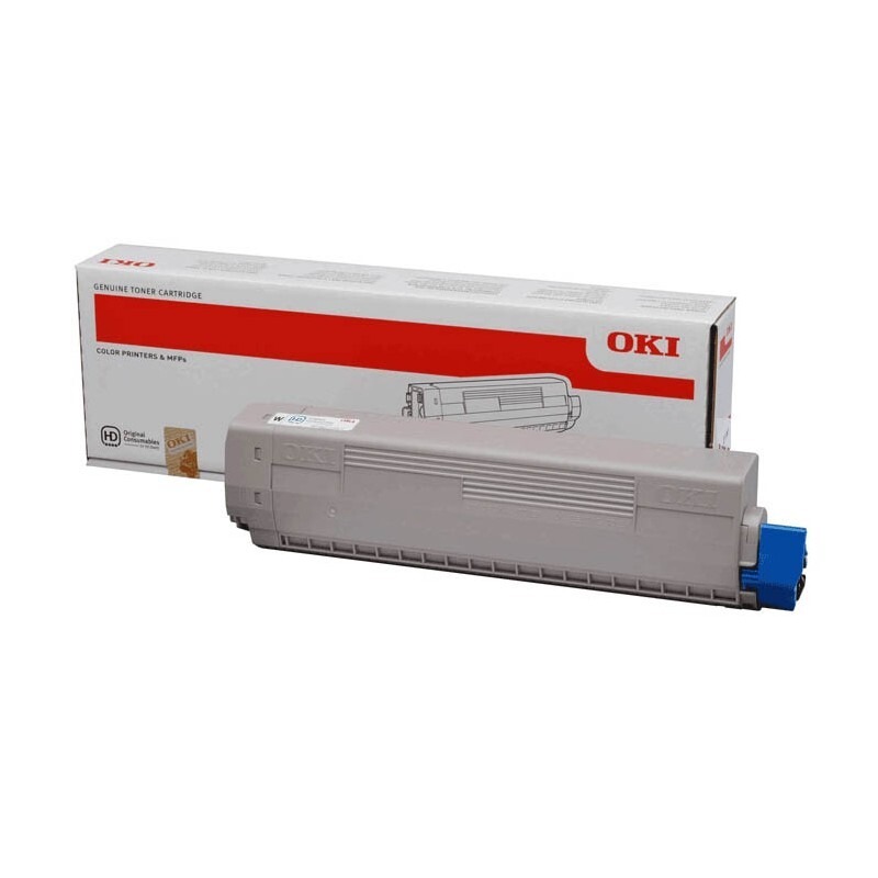 OKI 46606508 White Original Standard Capacity Toner Cartridge