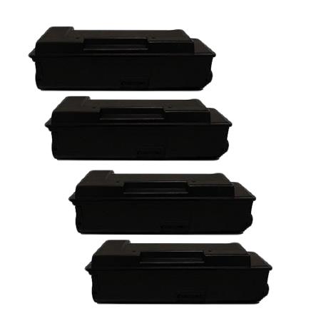 999inks Compatible Quad Pack Utax 4423510010 Black Laser Toner Cartridges