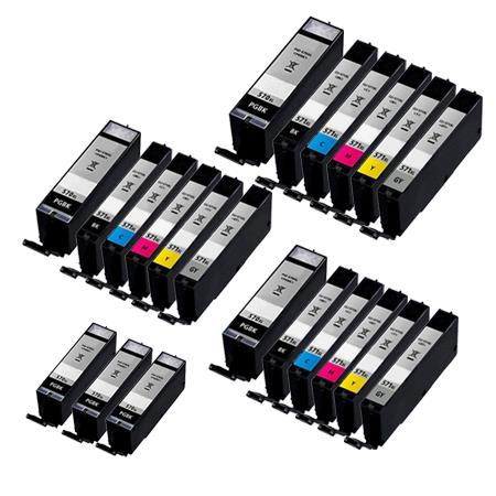 999inks Compatible Multipack Canon PGI-570XLPGB and CLI-571XLBK/C/M/Y/GY 3 Full Sets + 3 FREE Black Inkjet Printer Cartridges