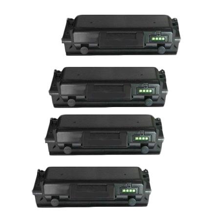 999inks Compatible Quad Pack Samsung MLT-D204E Black High Capacity Laser Toner Cartridges