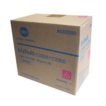 Konica Minolta TNP-48M Magenta Original Toner Cartridge (A5X0350)