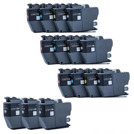 999inks Compatible Multipack Brother LC3213 3 Full Set + 3 FREE Black High Capacity Inkjet Cartridge