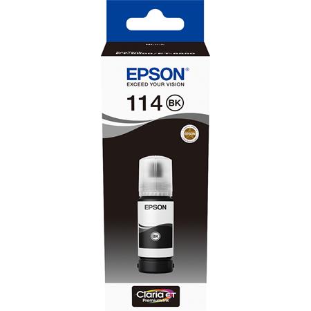 Epson 114 (T07A140) Pigment Black Original Ink Bottle