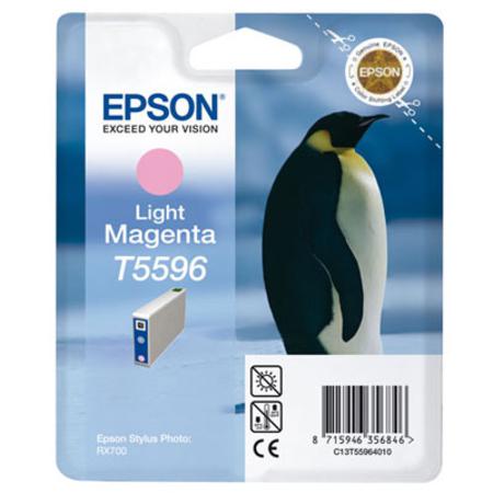 Epson T5596 Light Magenta Original Ink Cartridge (Penguin) (T559640)