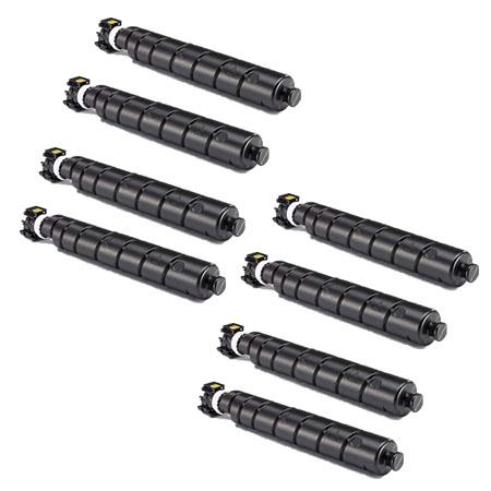 999inks Compatible Eight Pack Kyocera TK-6325 Black Laser Toner Cartridges