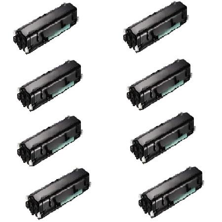 999inks Compatible Eight Pack Dell 593-11056 Black Laser Toner Cartridges