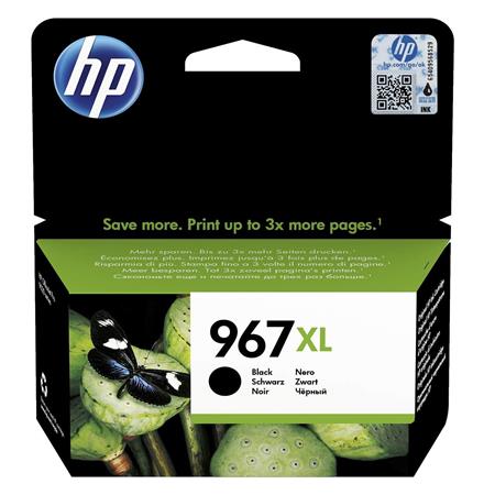 HP 967XL Black Original Extra High Capacity Ink Cartridge (3JA31AE)