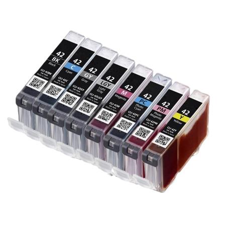 999inks Compatible Multipack Canon CLI-42 1 Full Set Inkjet Printer Cartridges