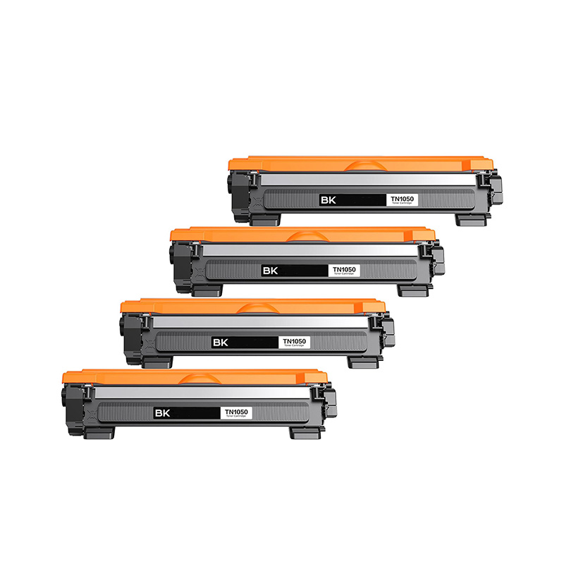 999inks Compatible Quad Pack Brother TN1050 Black Laser Toner Cartridges