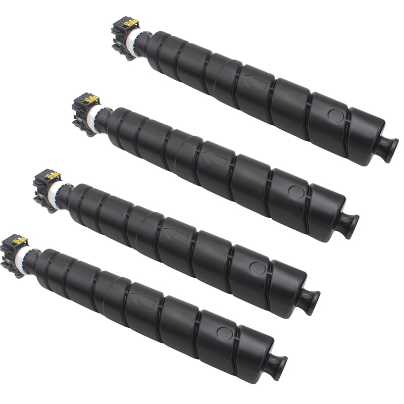 999inks Compatible Quad Pack Kyocera TK-6330 Black Laser Toner Cartridges