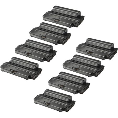 999inks Compatible Eight Pack Samsung SCX-D5530B Black High Capacity Laser Toner Cartridges