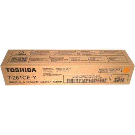 Toshiba T281CEY Yellow Original Toner Cartridge