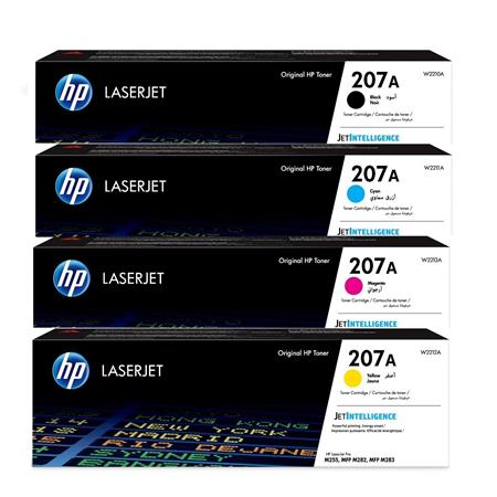 HP 207A Full Set Original Standard Capacity Toner Cartridges