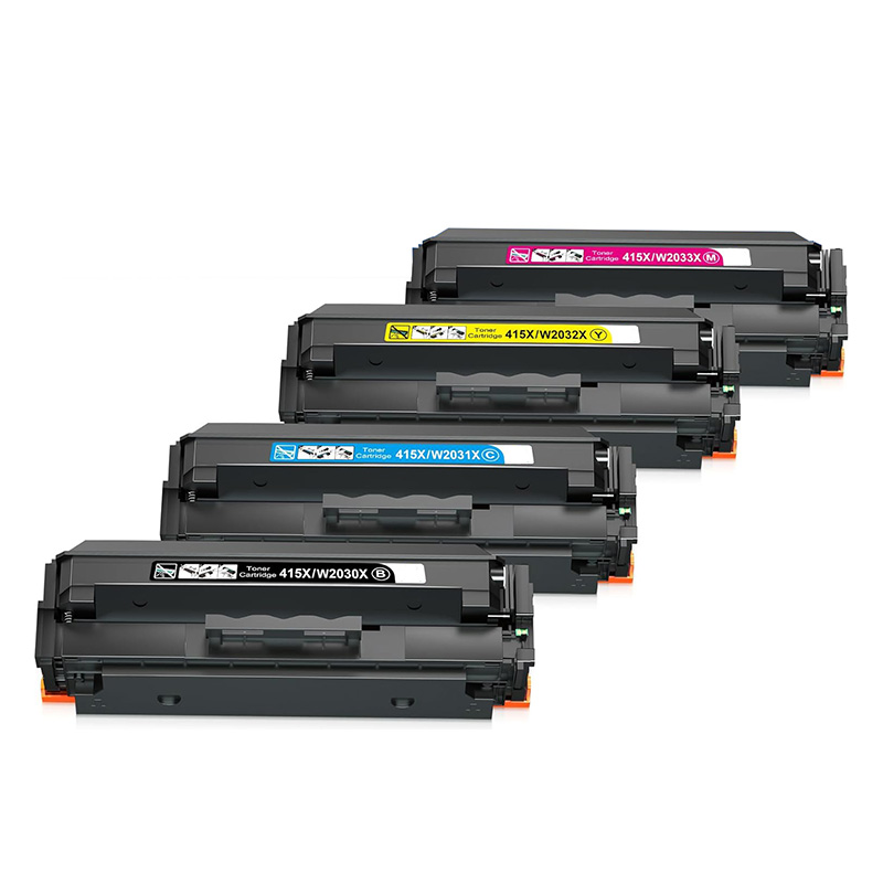 999inks Compatible Multipack HP 415X 1 Full Set High Capacity Toner Cartridges