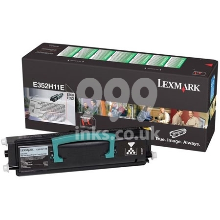 Lexmark 0E352H11E Black Original Return Program Toner Cartridge