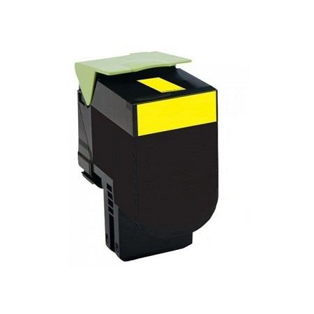 999inks Compatible Yellow Lexmark 80C2SY0 Standard Capacity Laser Toner Cartridge
