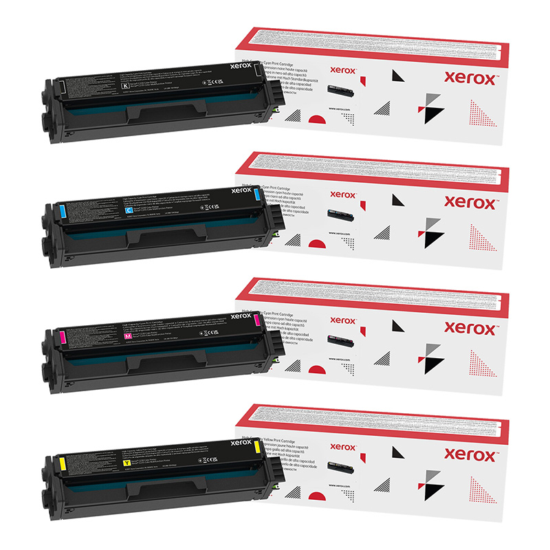 Xerox 006R04391 Full Set Original High Capacity Laser Toner Cartridges
