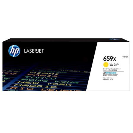 HP 659X Yellow Original High Capacity Toner Cartridge (W2012X)