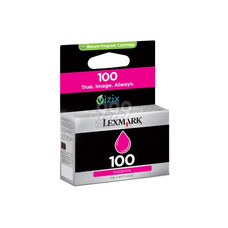 Lexmark No.100 Magenta Original Return Program Ink Cartridge