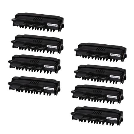 999inks Compatible Eight Pack OKI 09004391 Black High Capacity Laser Toner Cartridges