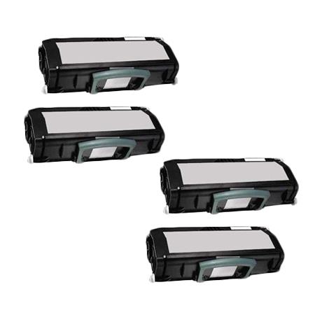 999inks Compatible Quad Pack Dell 593-10501 Black Laser Toner Cartridges