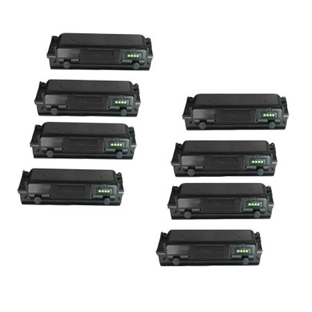 999inks Compatible Eight Pack Samsung MLT-D204U Black Extra High Capacity Laser Toner Cartridges