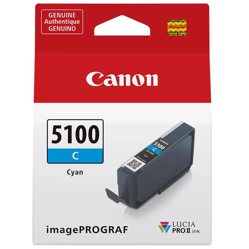 Canon PFI-5100PC Photo Cyan Original Ink Cartridge