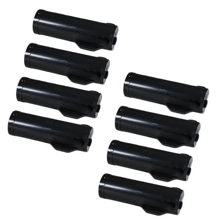 999inks Compatible Eight Pack Xerox 106R02720 Black Laser Toner Cartridges