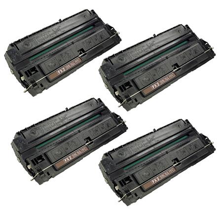 999inks Compatible Quad Pack Canon FX2 Black Laser Toner Cartridges