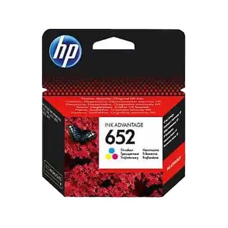 HP 652 Tri-Colour Original Ink Cartridge (F6V24AE)