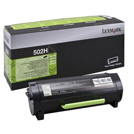 Lexmark 502H (50F2H00) Black Original High Capacity Return Program Toner Cartridge