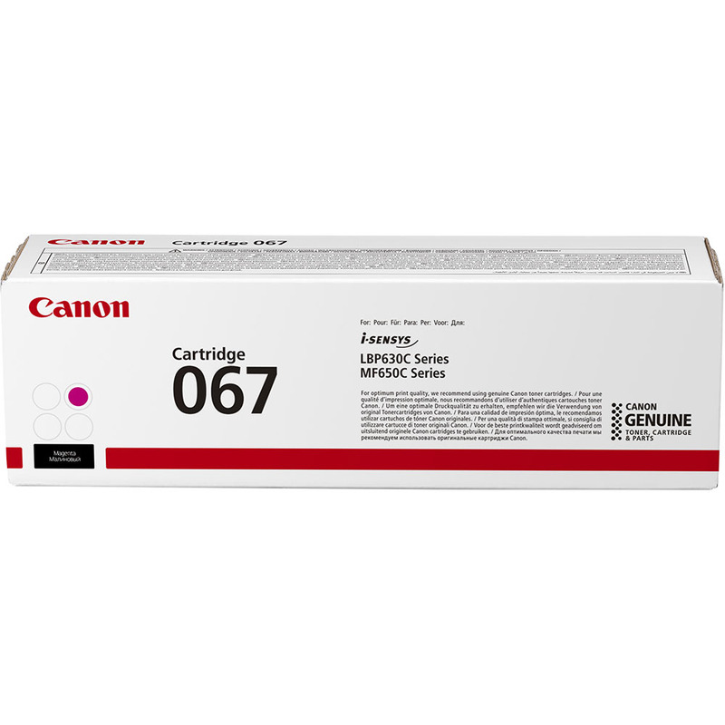 Canon 067 (5100C002) Magenta Original Standard Capacity Toner Cartridge