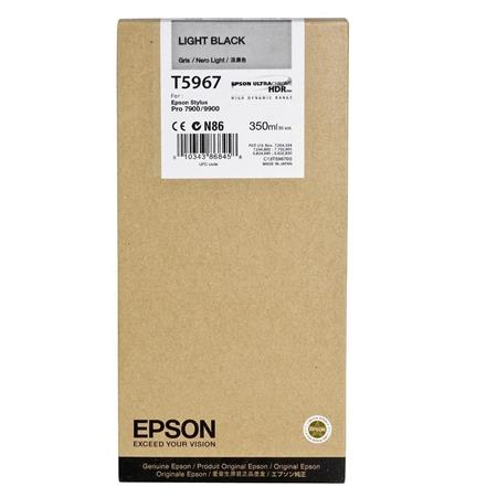 Epson T5967 Light Black Original Ink Cartridge (T596700)