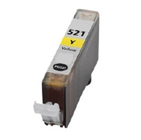 999inks Compatible Yellow Canon CLI-521Y Inkjet Printer Cartridge