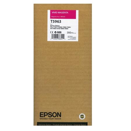 Epson T5963 Vivid Magenta Original Ink Cartridge (T596300)