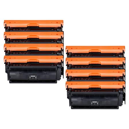 999inks Compatible Multipack Canon 040HBK/040HC/HM/HY 2 Full Sets High Capacity Laser Toner Cartridges