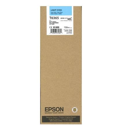 Epson T6365 Light Cyan Original High Capacity Ink Cartridge (T636500)