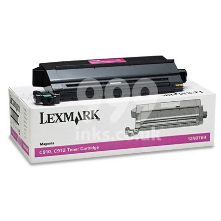 Lexmark 12N0769 Magenta Original Toner Cartridge