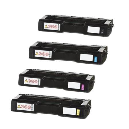 999inks Compatible Multipack Ricoh 407716/19 1 Full Set Laser Toner Cartridges