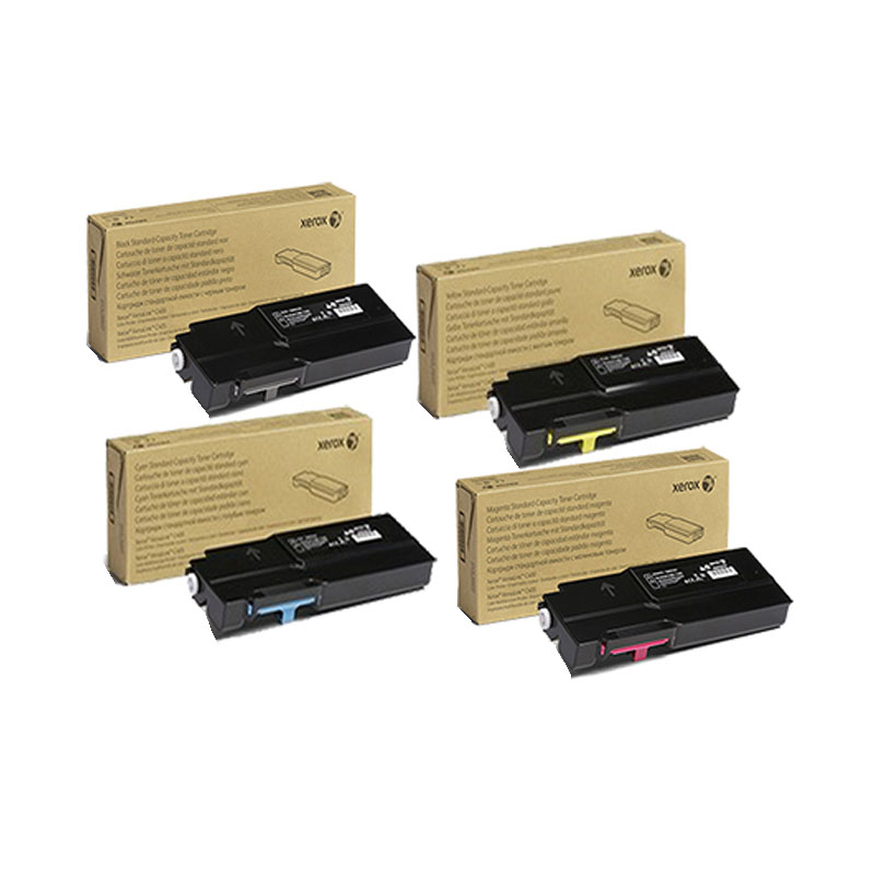 Xerox 106R03500-03 Full Set Original Standard Capacity Laser Toner Cartridges