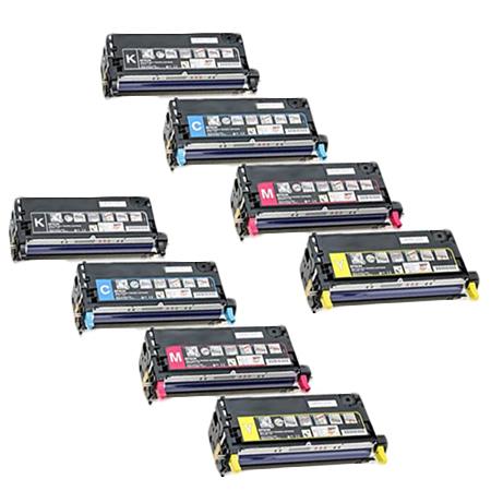 999inks Compatible Multipack Epson S051124/27 2 Full Set High Capacity Laser Toner Cartridges