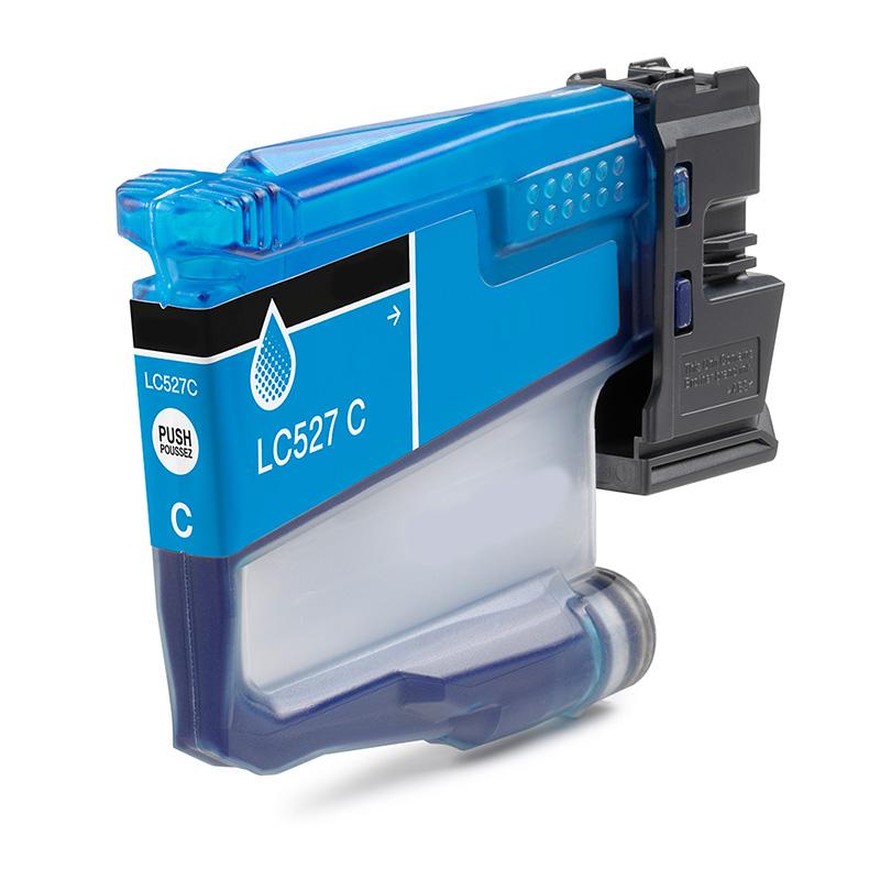 999inks Compatible Brother LC527C Cyan Standard Capacity Inkjet Printer Cartridge