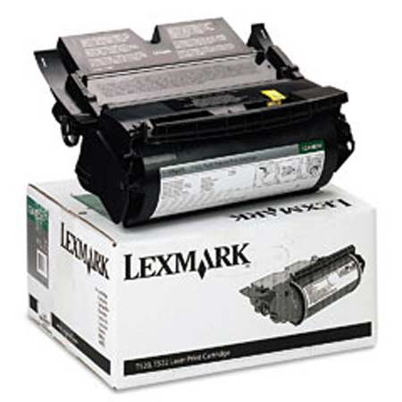 Lexmark 12A6830 Black Prebate Toner Cartridge