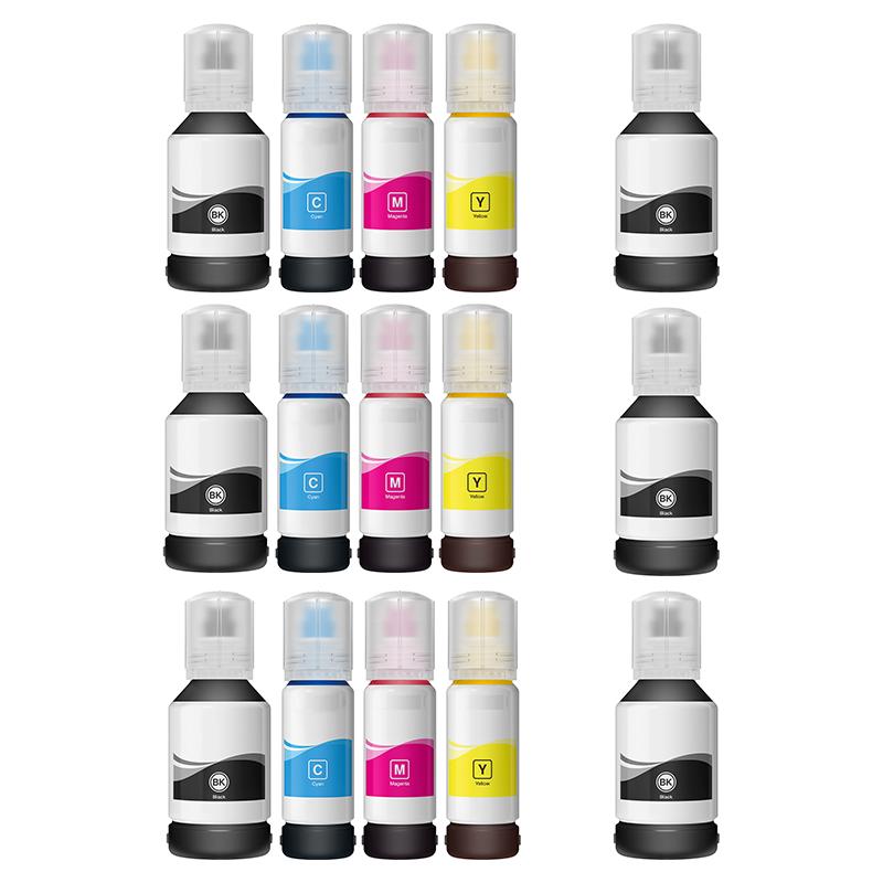 999inks Compatible Epson 101BK/C/M/Y 3 Full Sets + 3 FREE Black Origianl Ink Bottles