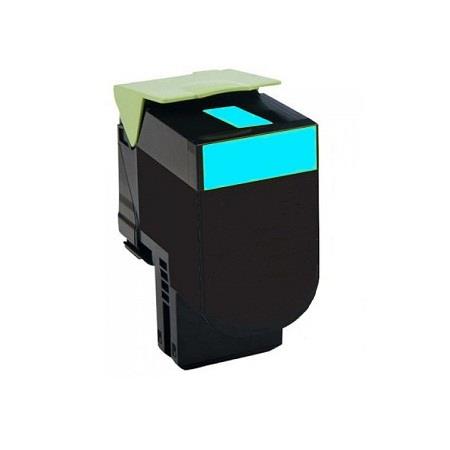 999inks Compatible Cyan Lexmark 80C2SC0 Standard Capacity Laser Toner Cartridge