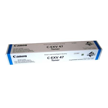 Canon C-EXV47 (8517B002) Cyan Original Toner Cartridge