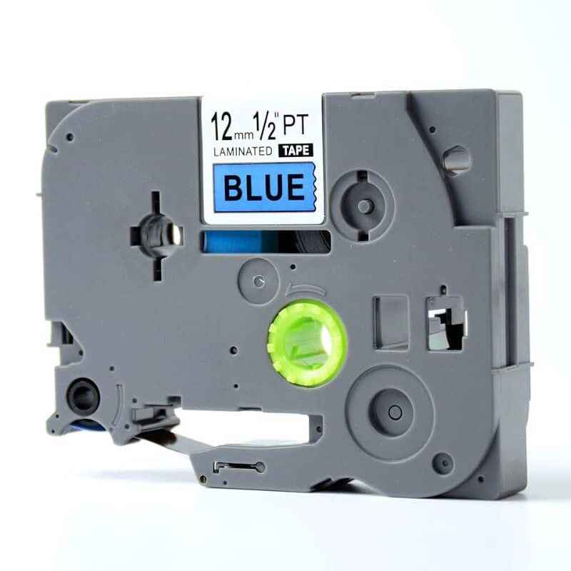 999inks Compatible Brother TZe-531 P-Touch Label Tape (12mm x 8m) Black On Blue