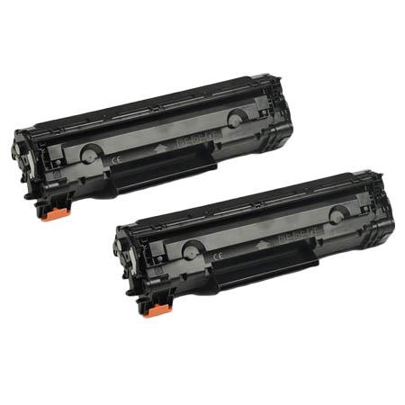 999inks Compatible Twin Pack Canon 726 Black Laser Toner Cartridges