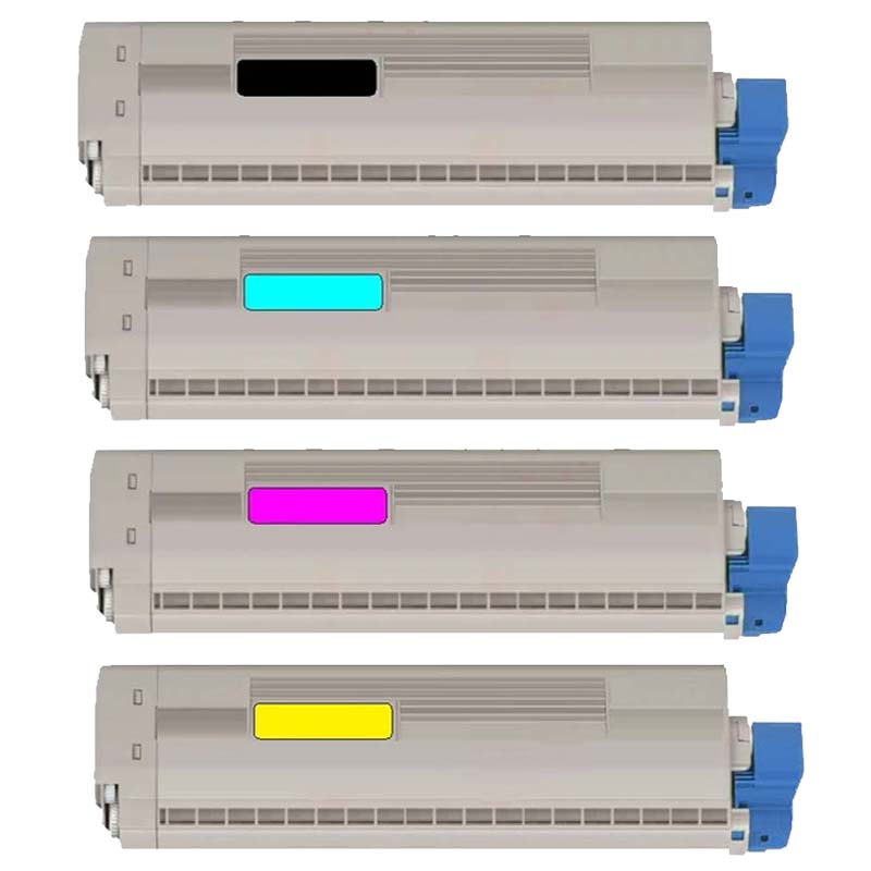999inks Compatible Multipack OKI 45862837/40 1 Full Set Laser Toner Cartridges