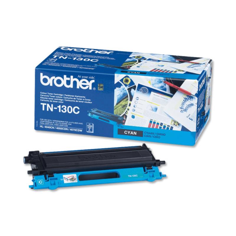 Brother TN130C Cyan Original Standard Capacity Laser Toner  (TN-130C)